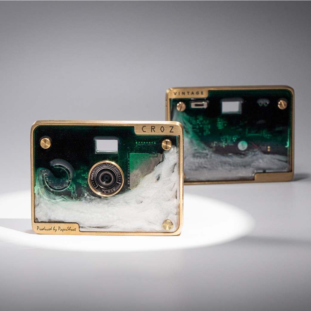 Camera Set: Vintage Jadeite Cabbage Resin